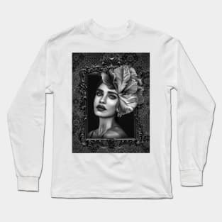 Ladies Fine Art HomeDecor Wall Art Digital Prints Artwork Illustration Fine Long Sleeve T-Shirt